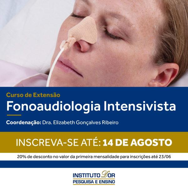 imagem de Nova Turma: extensão em Fonoaudiologia Intensivista