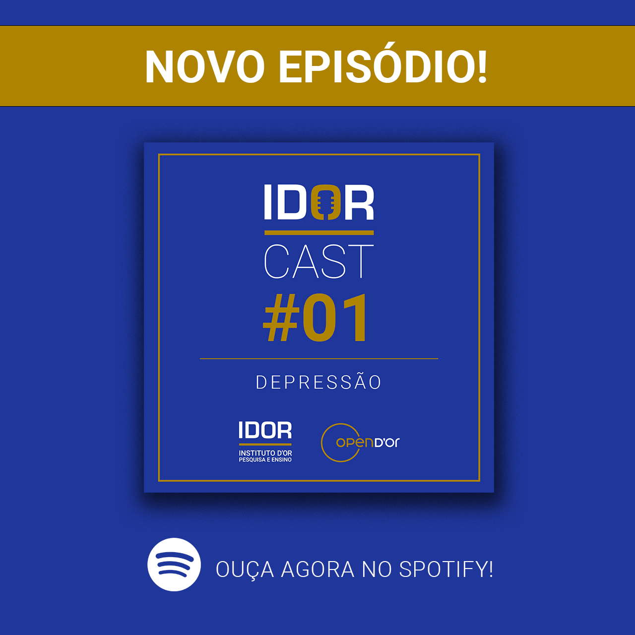 IDORCast – Confira o Primeiro Episódio do nosso Podcast sobre Saúde