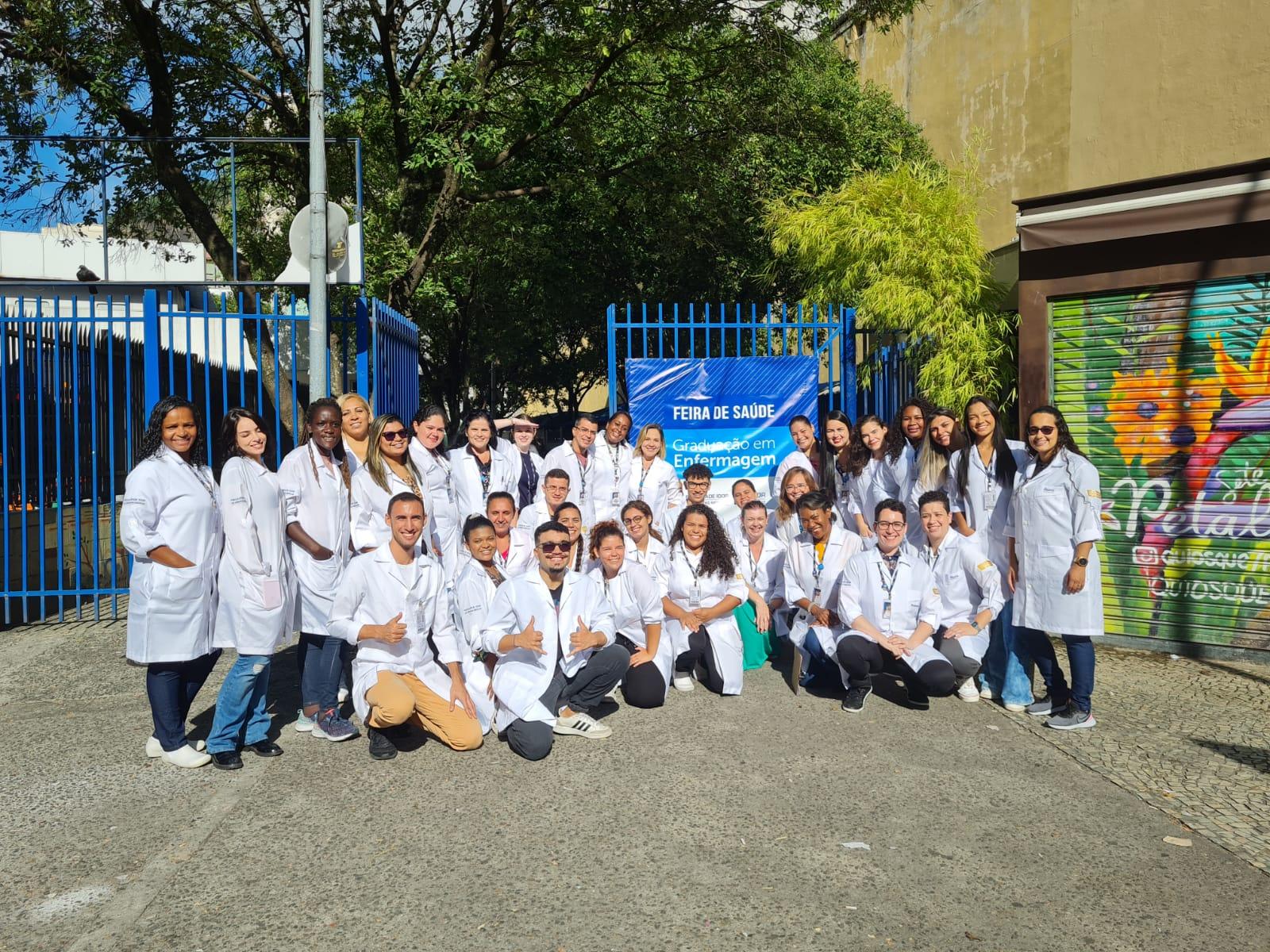 imagem de Faculdade IDOR realiza 1ª Feira de Saúde da Graduação em Enfermagem