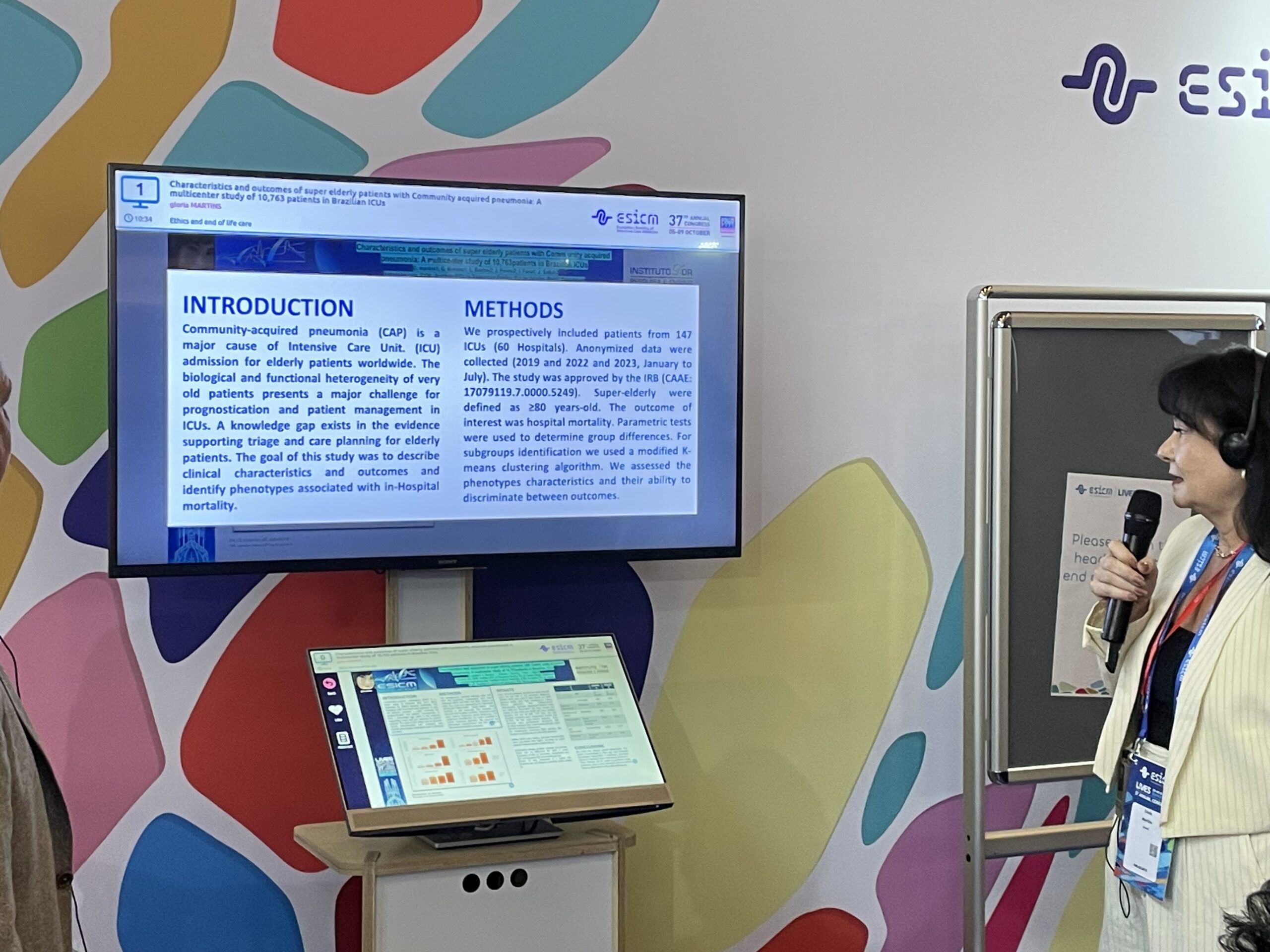 imagem de Pesquisadores do IDOR se destacam no congresso da ESICM, em Barcelona